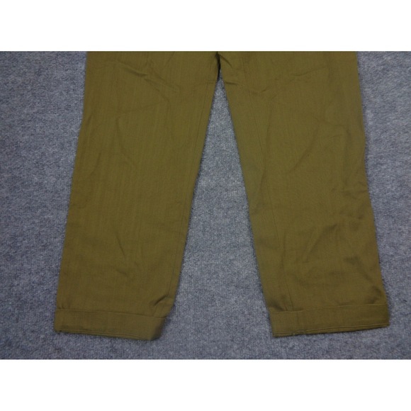 Sezane Green Wide Leg Trousers - Picture 2 of 11